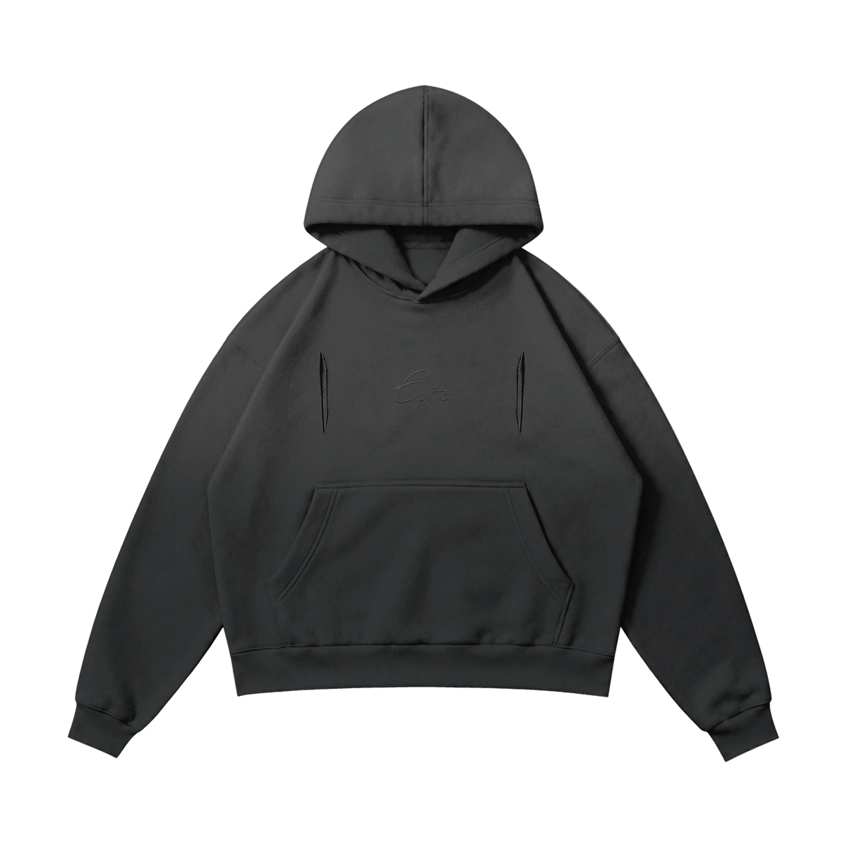 V1 Blank Hoodie - Black