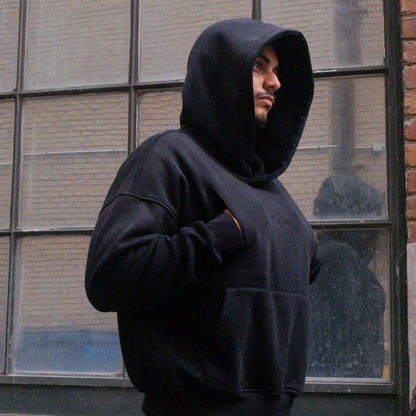 V1 Blank Hoodie - Black